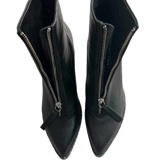 Solsana Black Studded Boots NEW Size 9-9.5 - Picture 7 of 7